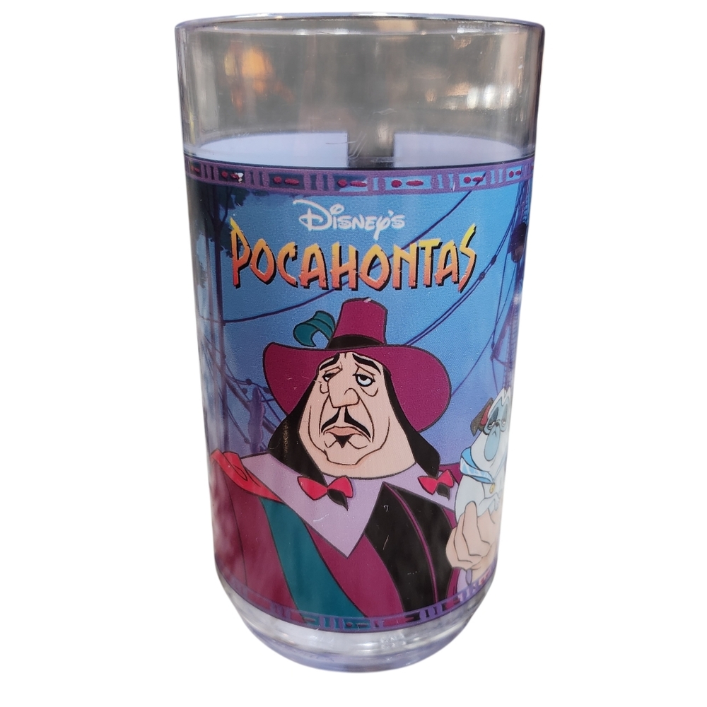 Disney Pocahontas Governor Ratcliffe & Percy Colors of the Wind Burger King Cup